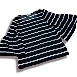 Calvin Klein bell sleeve top